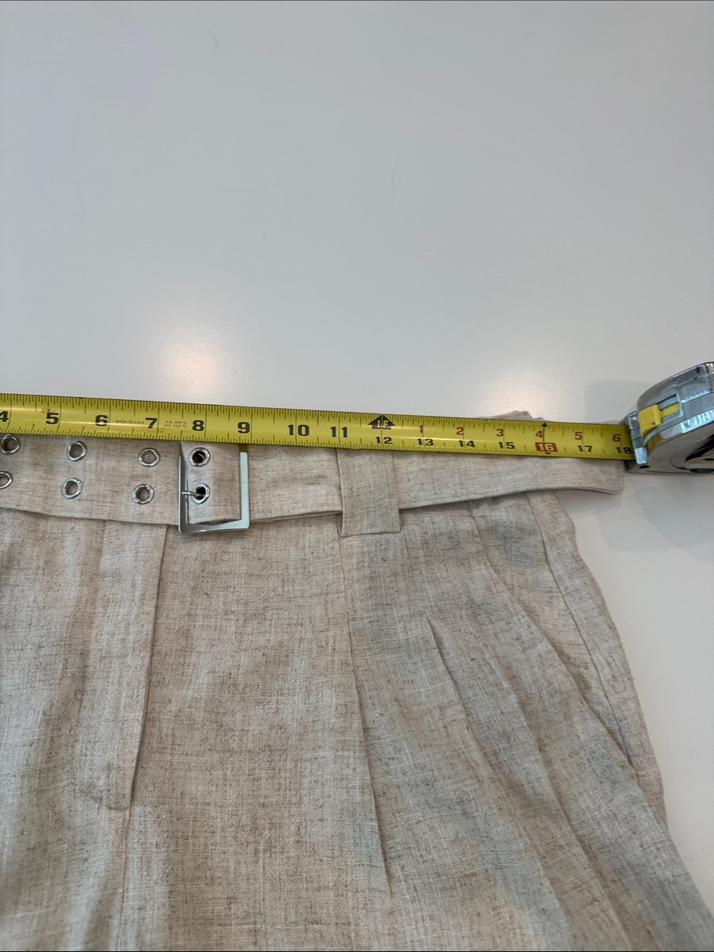 NWT Simply Vera Vera Wang Linen-Blend shorts - Picture 2 of 7